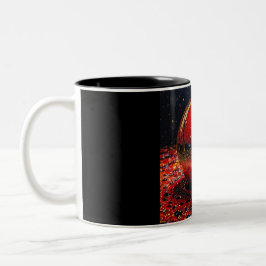 De Café Em Dois Tons Caneca Two Tone, 310ml (Mármore-19)