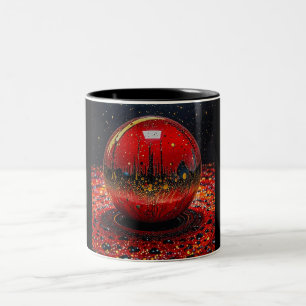 De Café Em Dois Tons Caneca Two Tone, 310ml (Mármore-19)