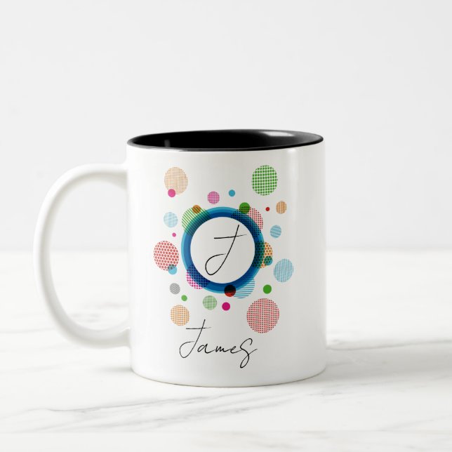 De Café Em Dois Tons Caneca Two-Tone, 450 ml (Esquerda)