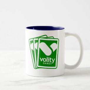 De Café Em Dois Tons Caneca verde e azul do dois-tom