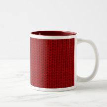 Caneca vermelha da camisola