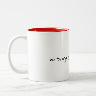 De Café Em Dois Tons Caneca Verso Espanhol Fofo