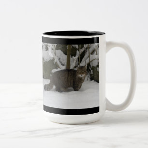 De Café Em Dois Tons Caneca - wildcat escocês