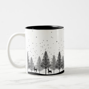 De Café Em Dois Tons Caneca Winter Whispers — Uma Coleção Lumina_Ash