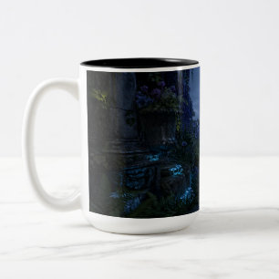 De Café Em Dois Tons Caneleira Gazebo Caneca Preta   Selvagem Calmante