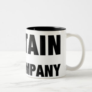 De Café Em Dois Tons Capitão Caneca do fogo