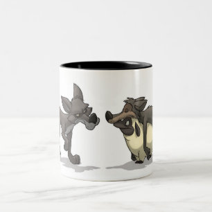 De Café Em Dois Tons "Carneiros caneca na roupa do lobo"