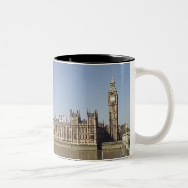 De Café Em Dois Tons Casas da caneca do parlamento (Direita)