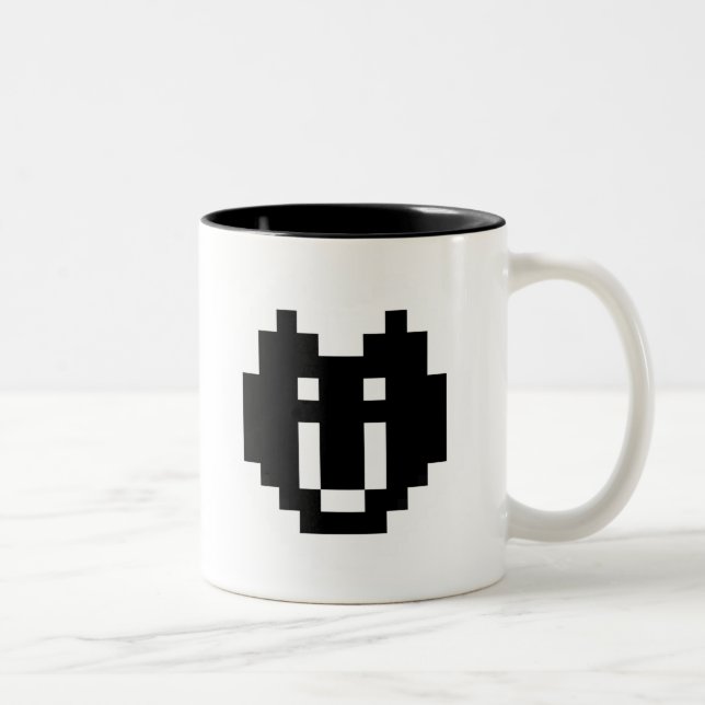 De Café Em Dois Tons Centímetro cúbico: V-N! caneca (Direita)