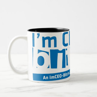 De Café Em Dois Tons CEO - Caneca