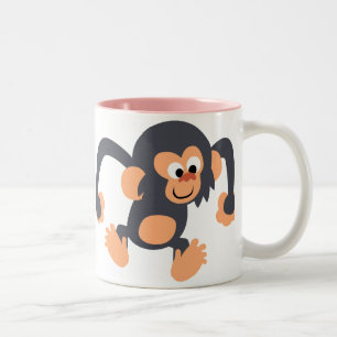 De Café Em Dois Tons Chimpanzé, Chimpanzé - Caneca