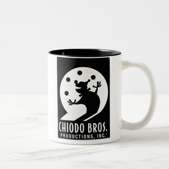 De Café Em Dois Tons chiodobros - CBP Logo'07 Caneca (Direita)