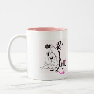 De Café Em Dois Tons Composição da caneca