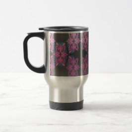 De Café Em Dois Tons Correntes roxas 15 onças. Caneca do Dois-Tom