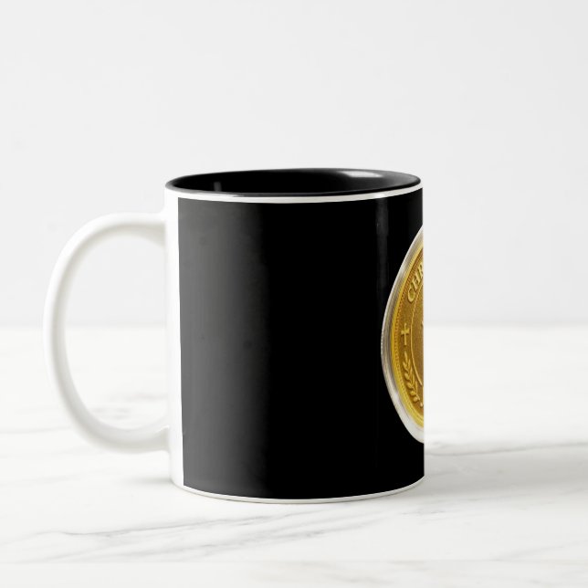 De Café Em Dois Tons Cristo é Rei $JPROOF Caneca (Esquerda)