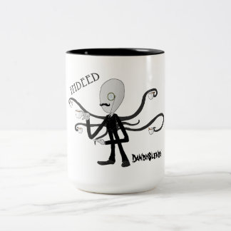 De Café Em Dois Tons DandySlendy - Slenderman bebe a caneca do chá