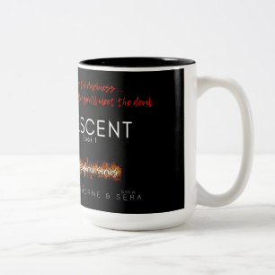 De Café Em Dois Tons Descida - entre na caneca da escuridão