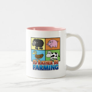 De Café Em Dois Tons Dois-Imagem T da caneca