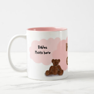 De Café Em Dois Tons É uma menina caneca