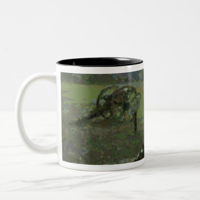 De Café Em Dois Tons Eles se conheceram na caneca Shiloh cobrir (Esquerda)