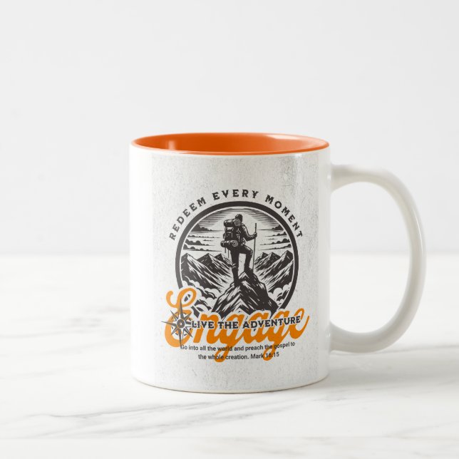 De Café Em Dois Tons Engate caneca (Direita)