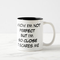 Engraçado eu não sou caneca perfeita