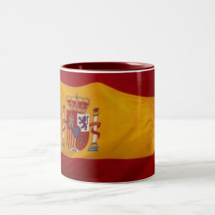 De Café Em Dois Tons Espanha - caneca