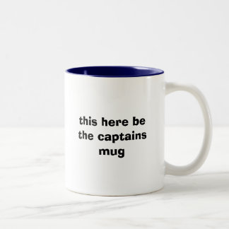 De Café Em Dois Tons esta aqui seja a caneca dos capitães