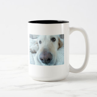 De Café Em Dois Tons Esta caneca faz-me feliz