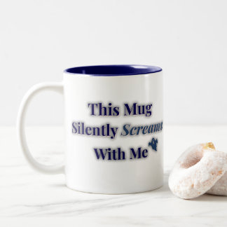 De Café Em Dois Tons Esta Caneca Grita Silenciosamente Comigo – Ansieda
