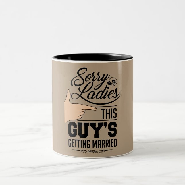 De Café Em Dois Tons Esta cara que casa-se! Caneca (Centro)