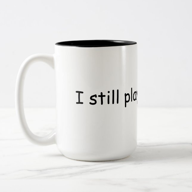 De Café Em Dois Tons Eu ainda jogo com caneca dos trens (Esquerda)