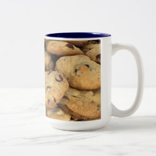 De Café Em Dois Tons Eu amo biscoitos! Caneca