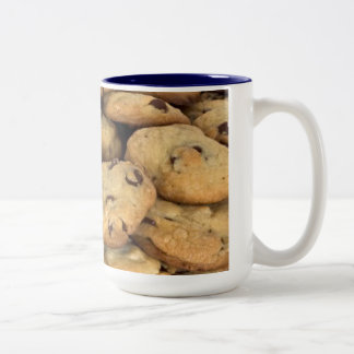 De Café Em Dois Tons Eu amo biscoitos! Caneca