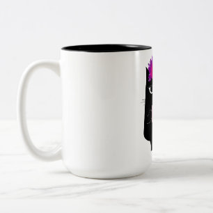 De Café Em Dois Tons Eu Amo-Me 15 Oz. Caneca