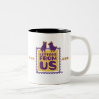 "Eu apoio caneca da protecção animal"
