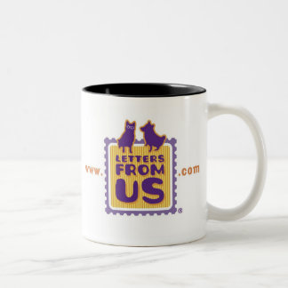 De Café Em Dois Tons "Eu apoio caneca da protecção animal"
