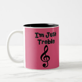 De Café Em Dois Tons Eu sou apenas caneca do triplo