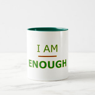 De Café Em Dois Tons Eu sou bastante - caneca