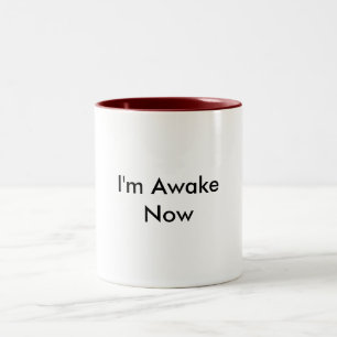 De Café Em Dois Tons Eu sou caneca acordada