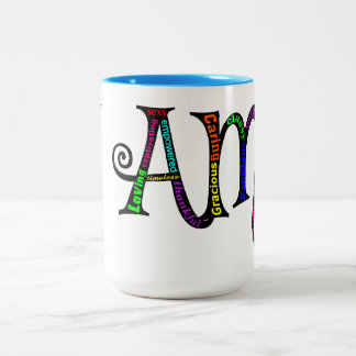 De Café Em Dois Tons Eu sou rico duas caneca tonta
