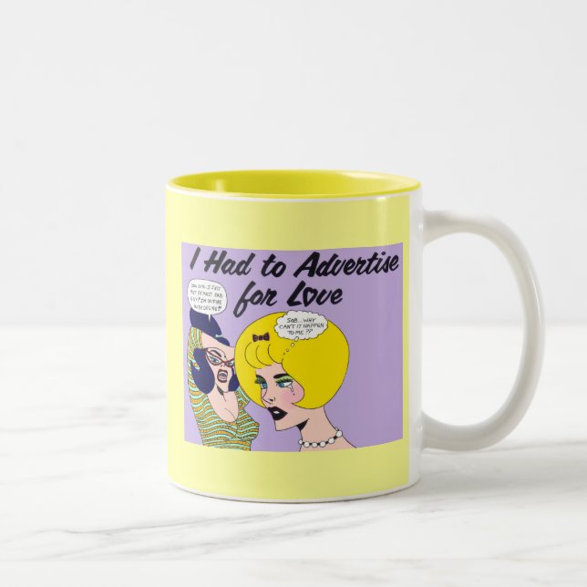 De Café Em Dois Tons "Eu tive que anunciar para CANECA do amor"! (Direita)