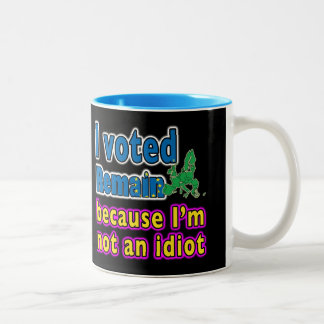 De Café Em Dois Tons Eu votei permaneço porque eu não sou uma caneca do