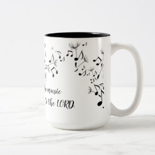 De Café Em Dois Tons Faça a caneca da música