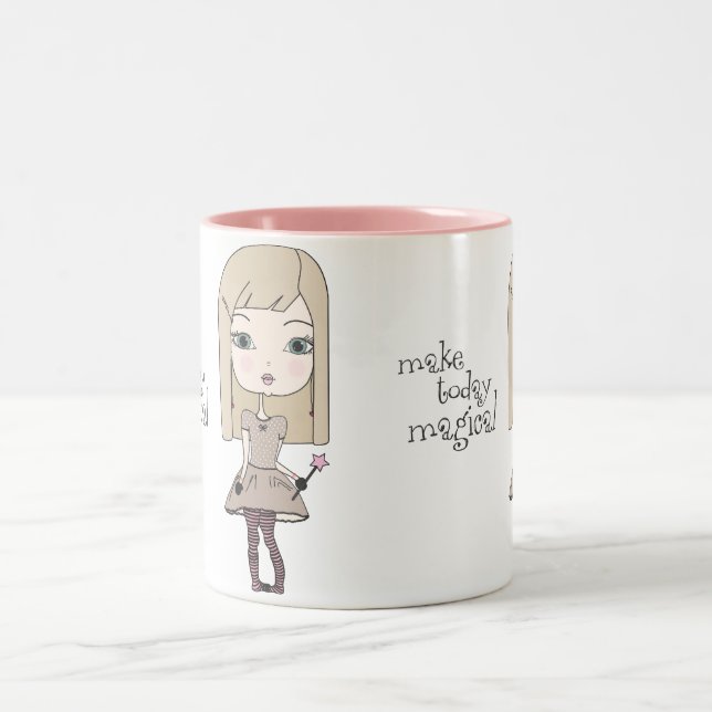 De Café Em Dois Tons Faça hoje a caneca mágica (Centro)