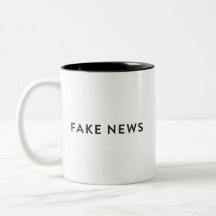 #FakeNews falsificados da caneca da notícia