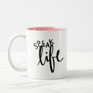 De Café Em Dois Tons Fale a caneca da vida por favores incontestáveis