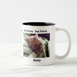 De Café Em Dois Tons Fatboy e caneca fedido dos "melhores amigos"