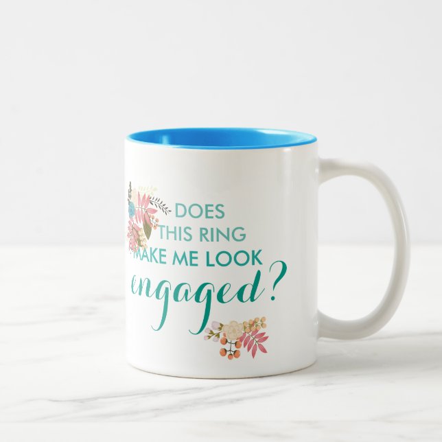 De Café Em Dois Tons Faz este anel fazem-me olhar a caneca contratada (Direita)