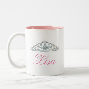 De Café Em Dois Tons Fazer--Seu-Própria caneca da tiara!